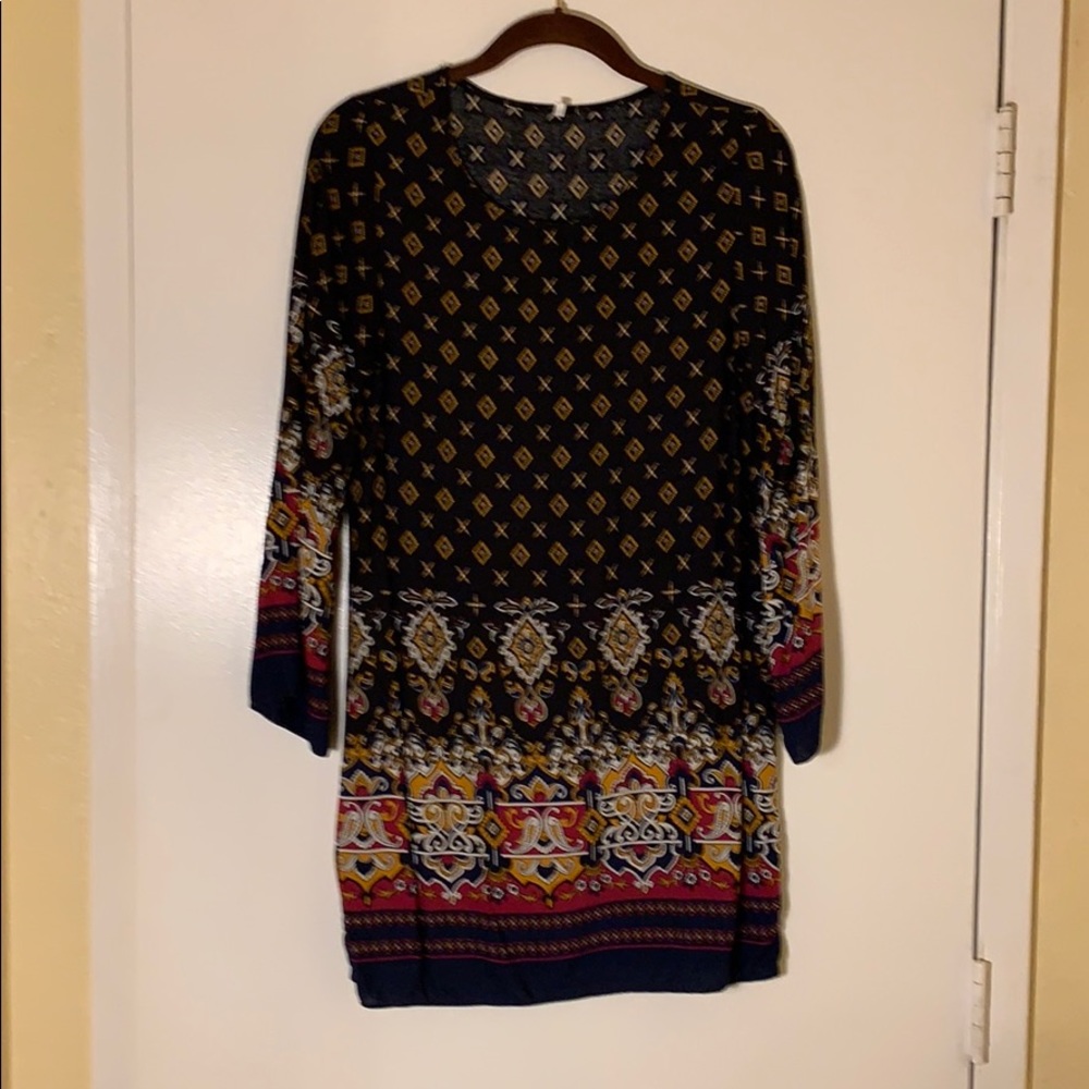 Women’s multi-patterned tunic in Sz Large